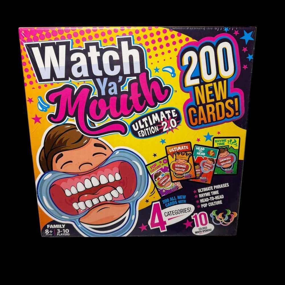 Buffalo Games Watch Ya Mouth Ultimate Edition 2.0 Party Game New